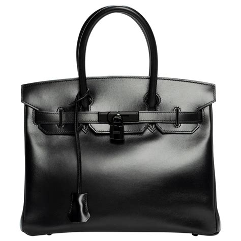 hermes birkin all black